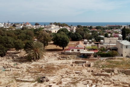 Развалины античного театра в Като Пафосе